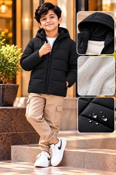  Premium Kids Sherpa Padding Jacket