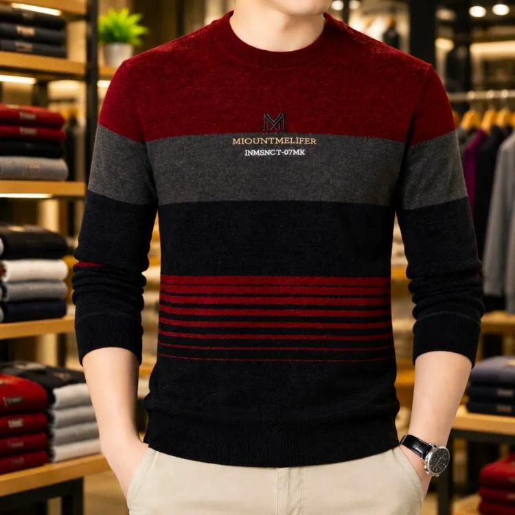 Winter Stylish Placket Button Sweatshirt - Details 9