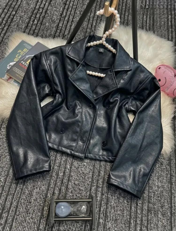 Leather Premium Artificial Leather Jacket - Details 6