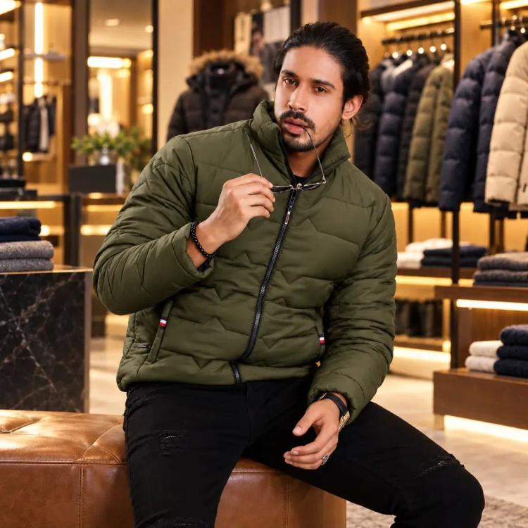 Stylish Padding Jacket - Details 6